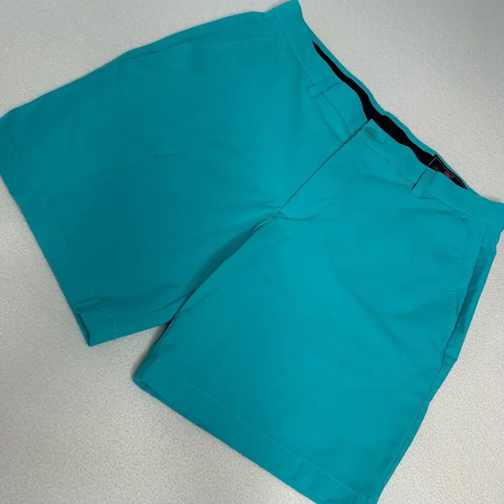 Vineyard Vines Men's Size 34 On The Go Performance Golf Shorts Green 1H001141